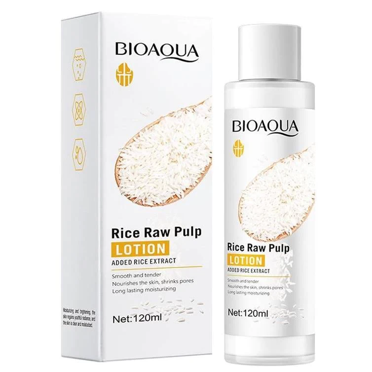 BioAqua Rice Raw Pulp Lotion 120ml