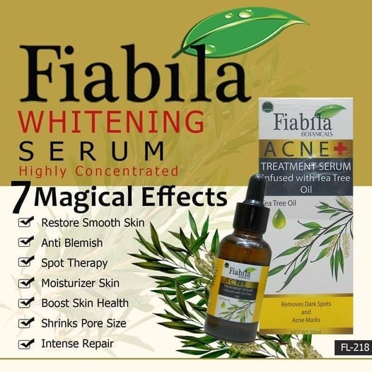 Fiabila Whitening Serum Highly Concentrated Acne+
