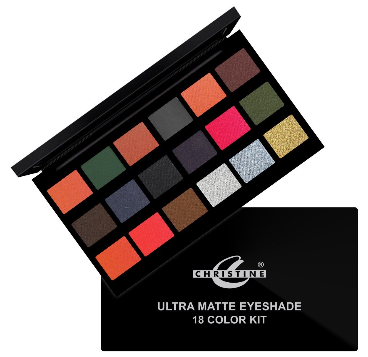 Christine 18 color Ultra Matte Eyeshade Kit