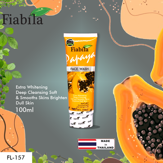 Fiabila papaya face wash 100ml