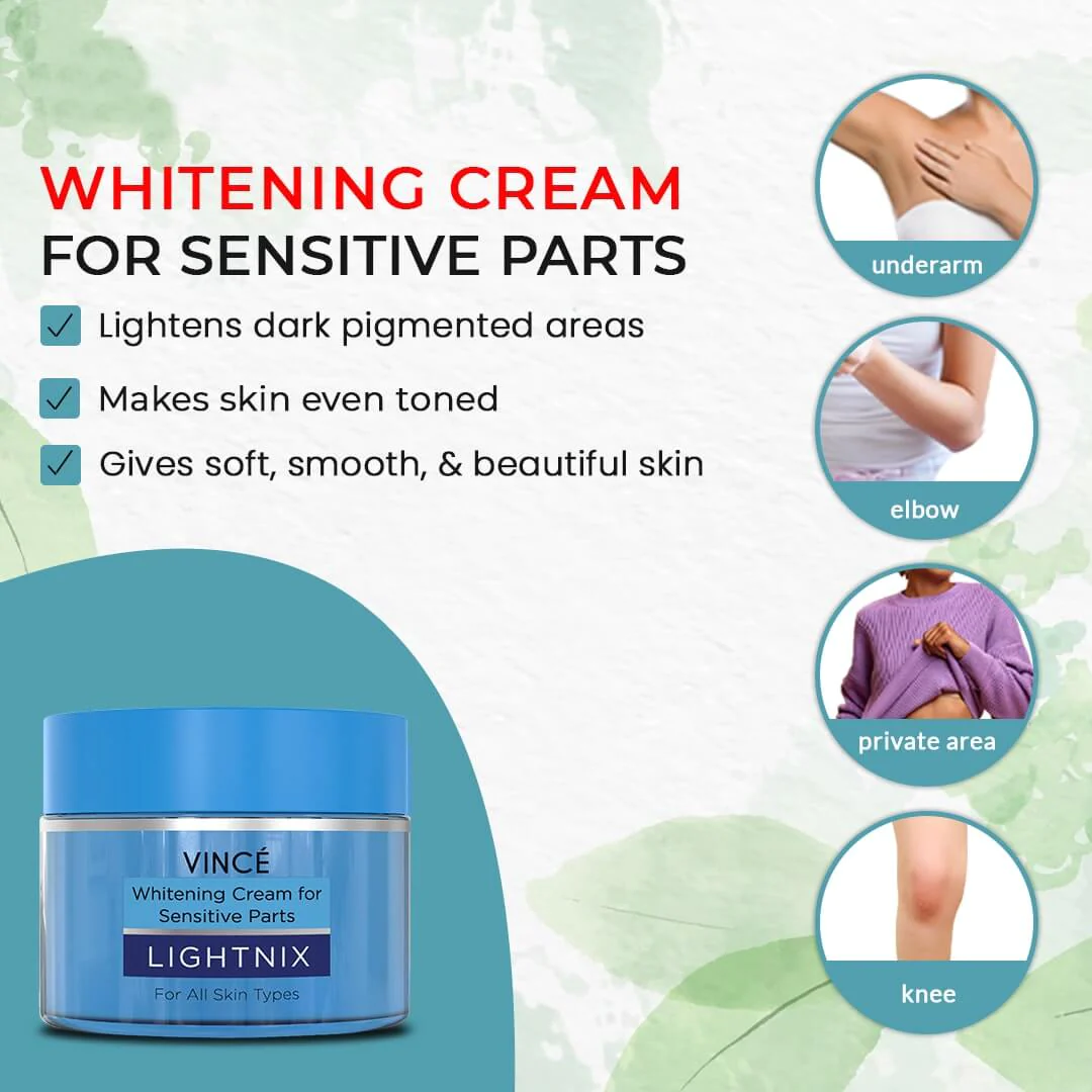 Vince Whitening Cream For Sensitive Parts