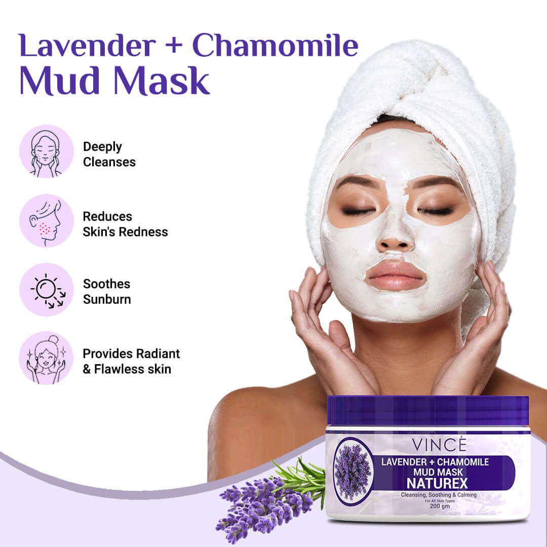 Vince Lavender + Chamomile Mud Mask