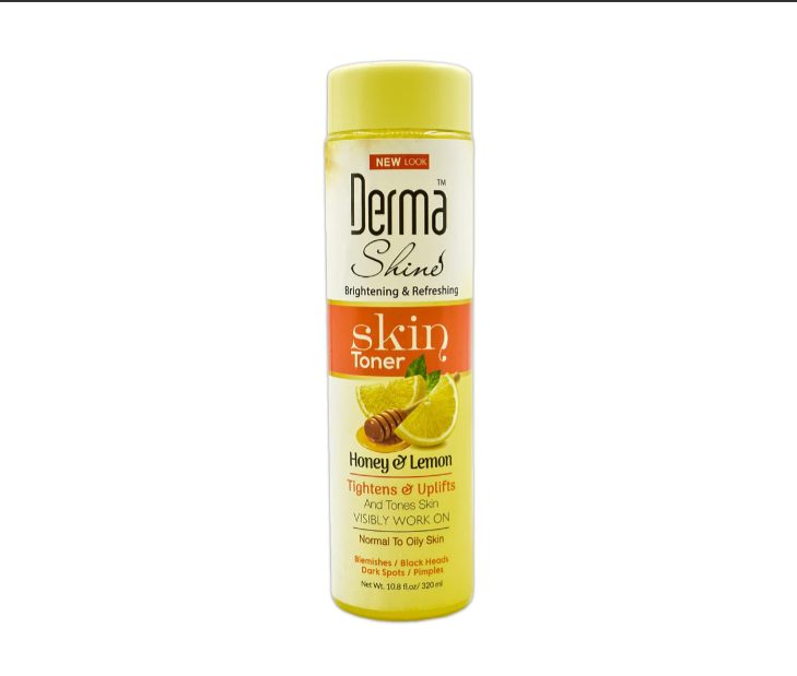 Derma Shine Refreshing Toner with Honey and Lemon Extracts