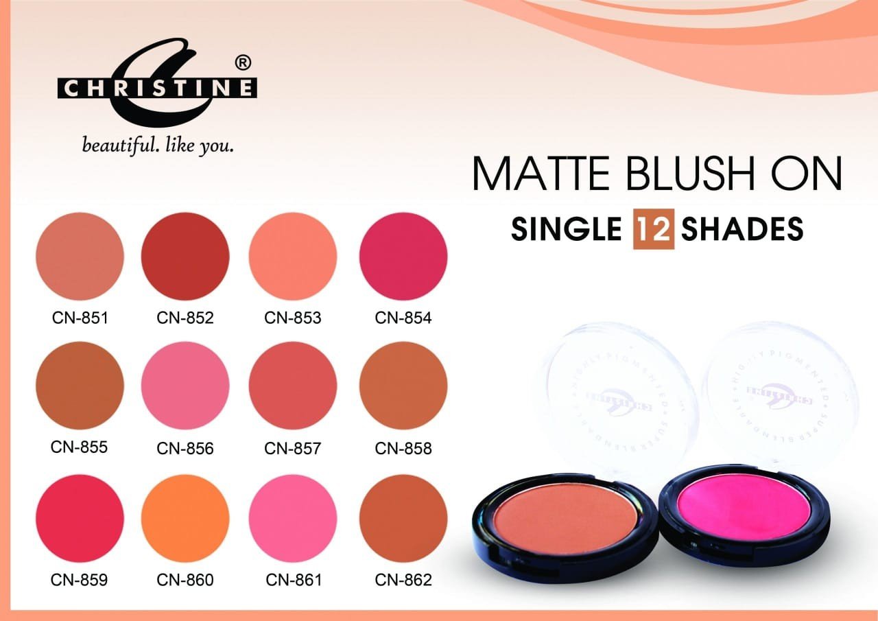 Christine Matte Single Blush On