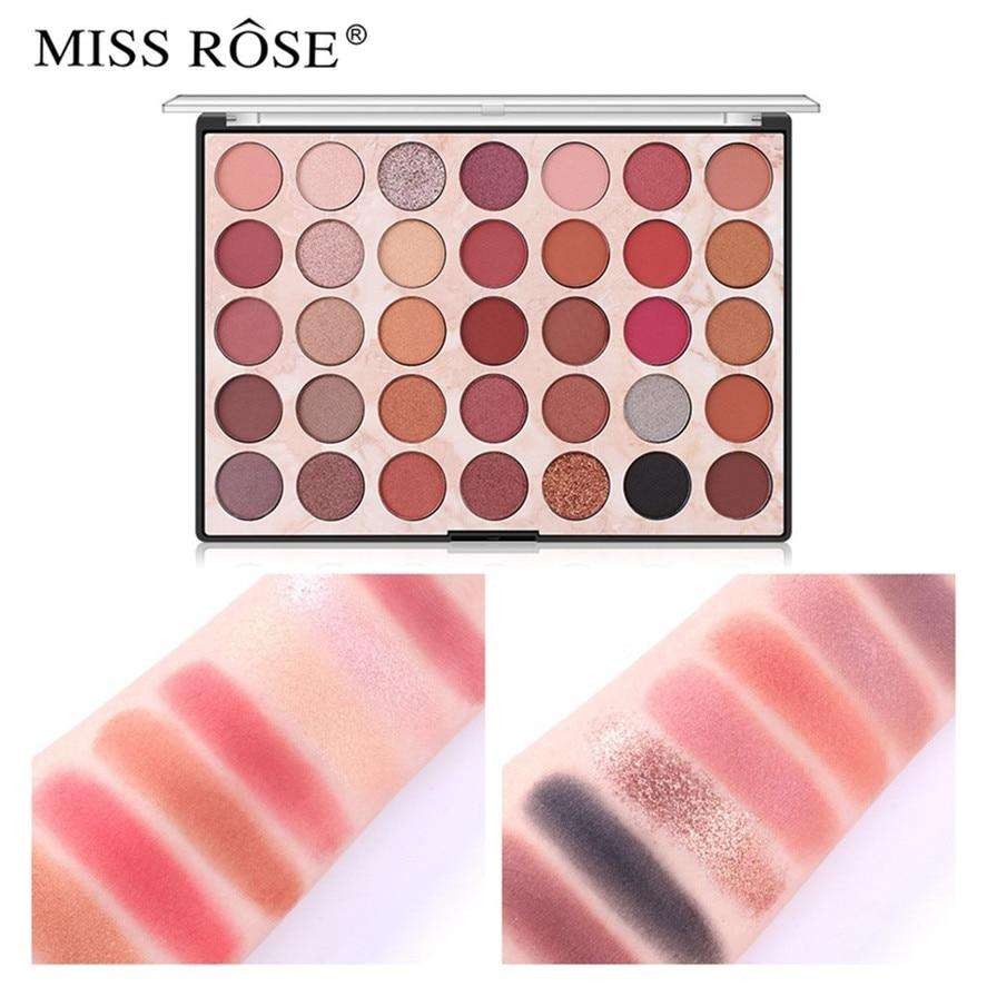 Miss Rose 35 Colors High Gloss And Matte Eye Shadow N5