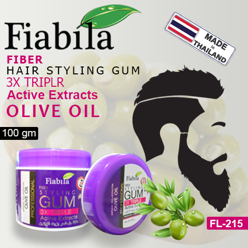 Faibila Fiber Hair Styling Gum Olive Oil (100gm)