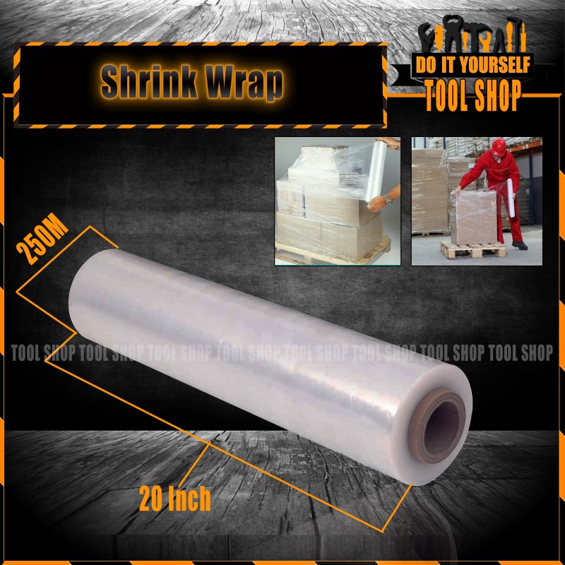 Shrink Plastic Wrap Roll 20'' Inch