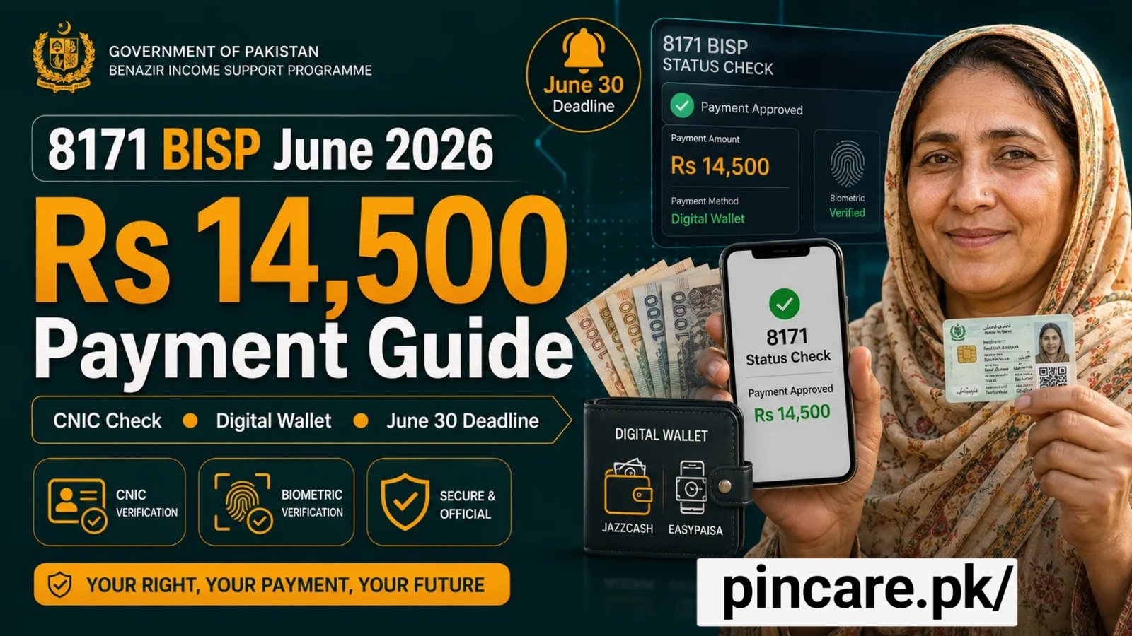 8171 June 2026 Payment Released – Check Your New BISP Status Online and Verify Eligibility Instantly